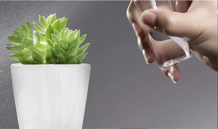 60 ml 100 ml Bouteille de pulvérisation en plastique PET de forme ronde petite