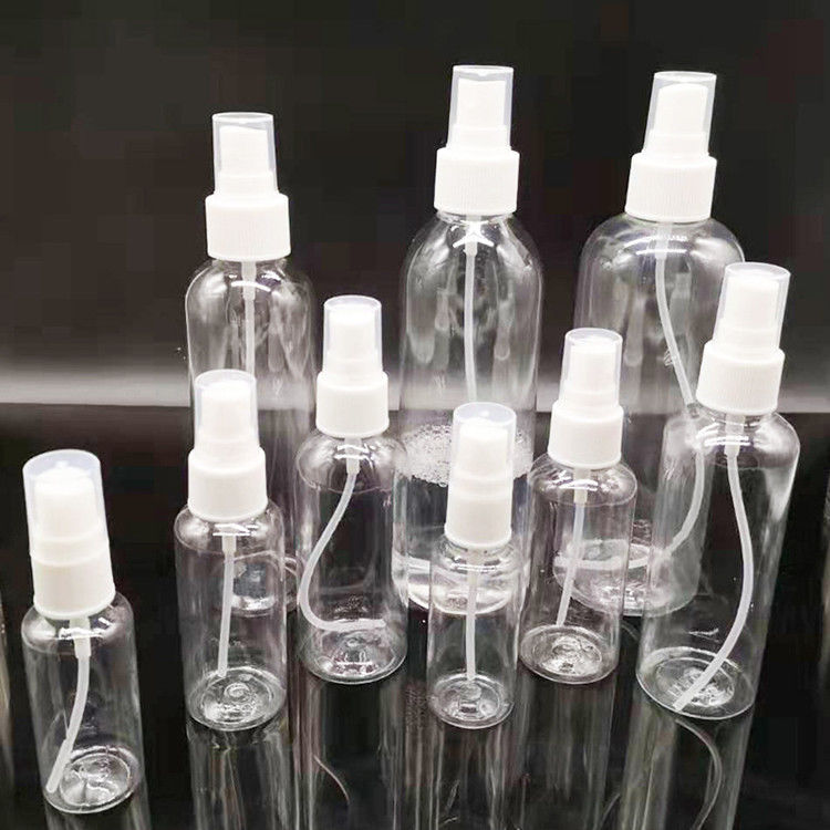 30 ml 50 ml 60 ml 100 ml 120 ml 250 ml cosmétique vide pour animaux de compagnie Parfum de brouillard en plastique Spray Bouteille mini plastique PET Spray Bouteille