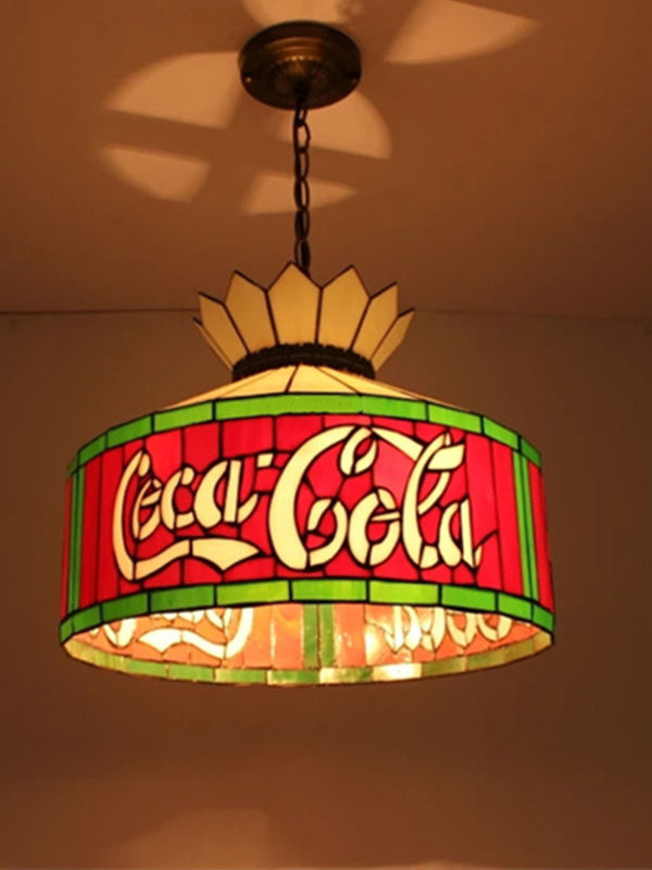 Lumière de lustre moderne nordique de 9 pouces et 12 pouces pour villa hôtel lumière de verre salle à manger de luxe lampe suspendue en verre coloré