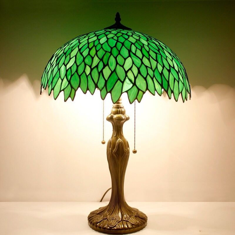 40cm 12 pouces mosaïque turc artisanal décoratif antique salon rétro chambre à coucher à côté de l'hôtel lampe de table en verre coloré