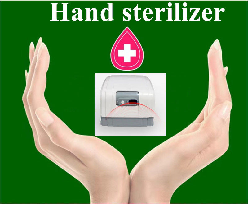 Salle blanche Utilisez un désinfectant pour les mains à base de savon Dispenser mur monté en acier inoxydable Alcohop Sparay Stérilisateur pour les mains