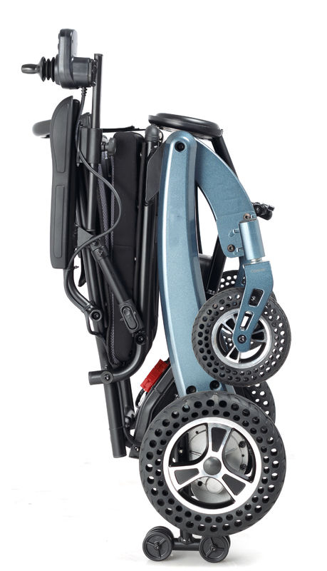 10 pouces adulte personnes âgées handicapés handicapés voyage portable pliable fauteuil roulant électrique motorisé léger