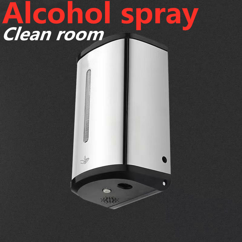Dispensateur de savon sans contact monté sur le mur en acier inoxydable Sensor infrarouge automatique Stérilisateur de main liquide