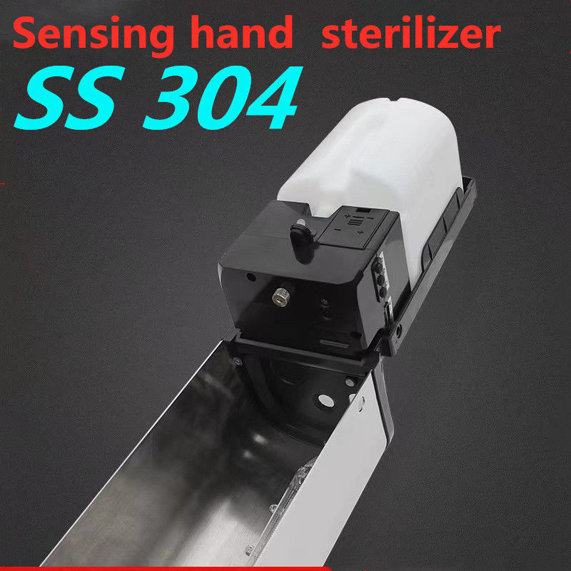 Dispensateur de savon sans contact monté sur le mur en acier inoxydable Sensor infrarouge automatique Stérilisateur de main liquide